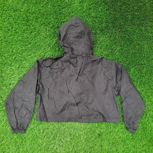 Vintage Disney Mickey Crop Windbreaker Jacket Womens M 23x19 - Picture 2 of 16